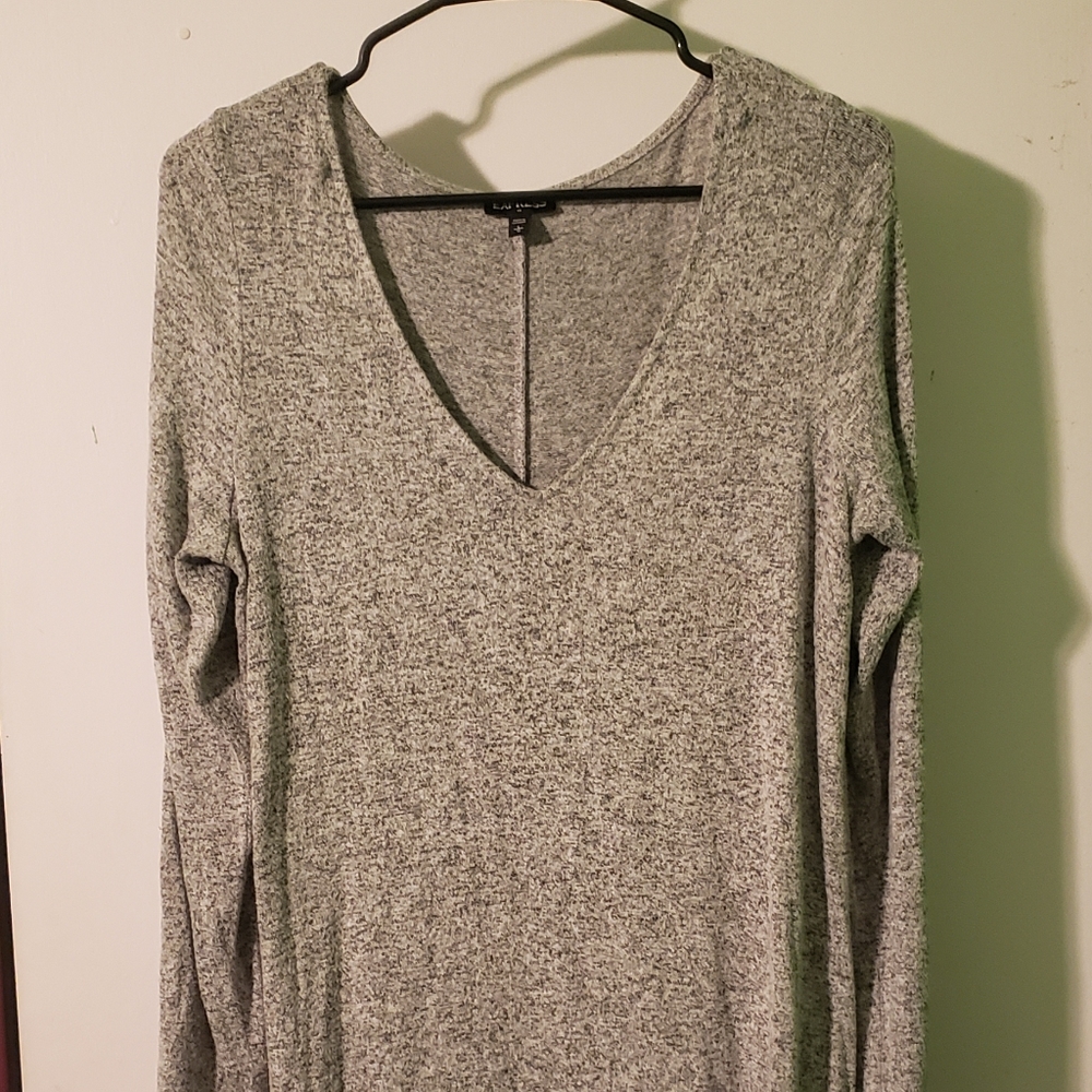 Express Grey Sweater Dress